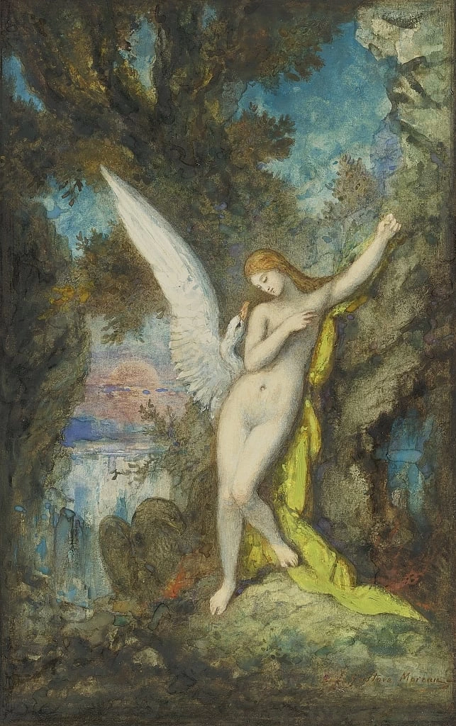 Leda e i cigno - Museo Gustave Moreau, Parigi